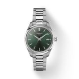 Tissot PR100 34mm Green Dial Quartz Stainless Steel Watch