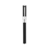 D-Inital Black Chrome Rollerball Pen