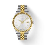 Tissot Ballade 40mm Silver Dial Quartz Two-Toned Watch