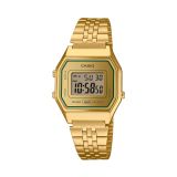 Iconic Vintage 33.5X28.6mm Quartz Gold Dial Gold Tone Stainless Steel Watch