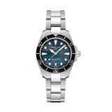 DS Action 34.5mm Blue MOP Dial Quartz Movement Stainless Steel Bracelet Watch