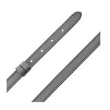My Move Graphite Grey Calfskin Leather Strap