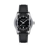 LIMITED EDITION DS Cascadeur 41.5mm Black Dial Quartz Black Rubber Strap Watch