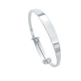 Silver Baby Bangle
