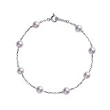Mikimoto Pearl Chain Bracelet
