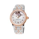 Frederique Constant World Heart Federation Stainless Steel & Rose Watch