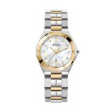 Herbelin Cap Camarat 34.5mm, Mother of Pearl Dial, Quartz Movement, Stainless Steel & Rose Gold PVD Watch 14245/BTR59