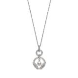 Mikimoto Diamond and Pearl Pendant