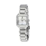 T-Wave 23x23mm, Mother of Pearl Dial, Quartz Movement, Stainlees Steel Diamond Watch