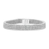 Weir Collection 18k Gold 8.01ct Diamond Bracelet