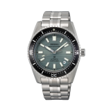 Seiko Marinemaster Prospex 39.5mm, Green Dial, Automatic Movement, Stainless Steel Case, Stainless Steel Bracelet Watch SJE117J1