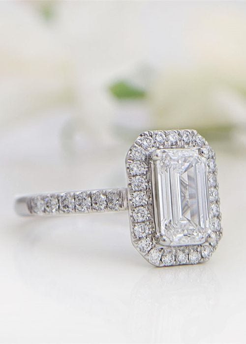 Halo Engagement Rings